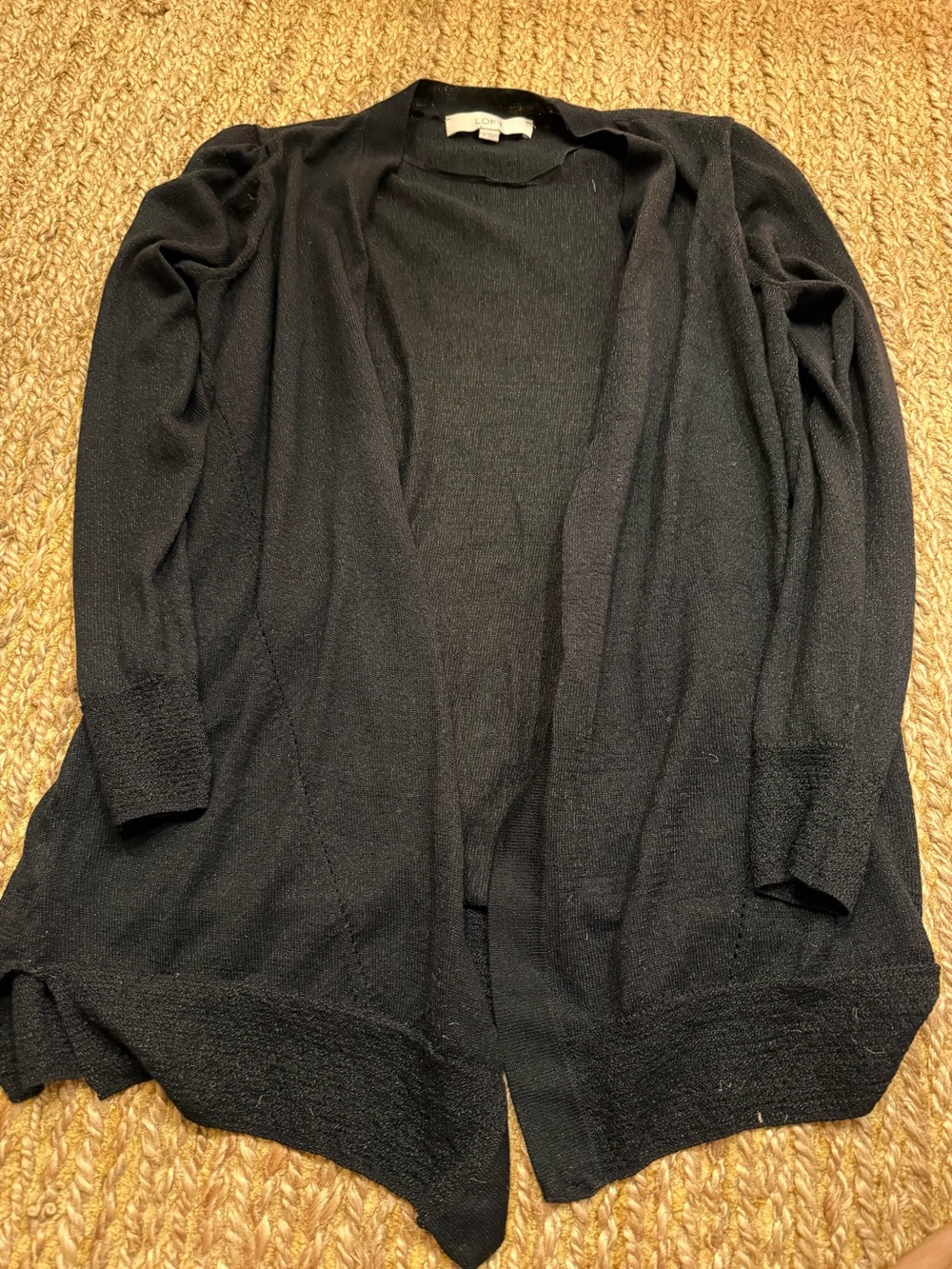 Loft Ann Taylor Women’s Black Cardigan Size Medium